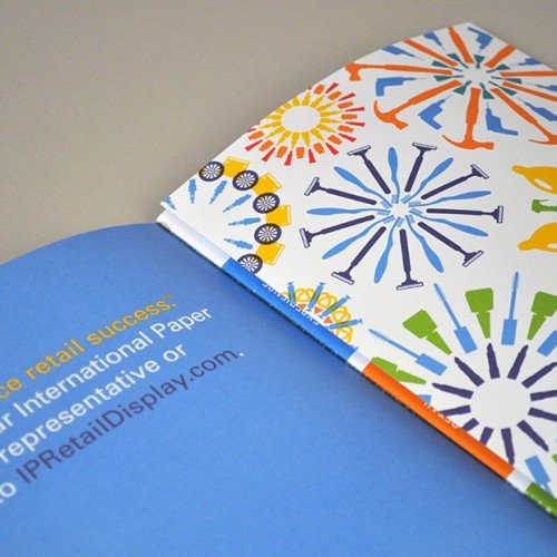 IP Display Brand Booklet - closeup