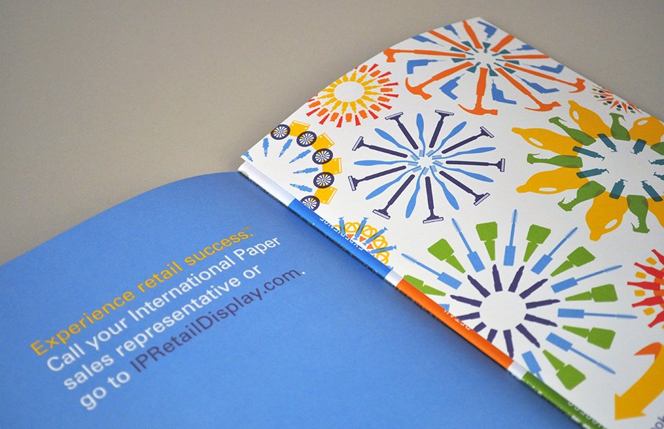 IP Display Brand Booklet - closeup