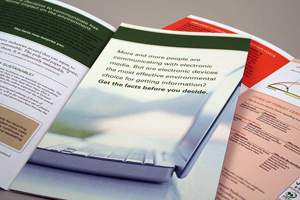 Down to Earth Brochure Close-up