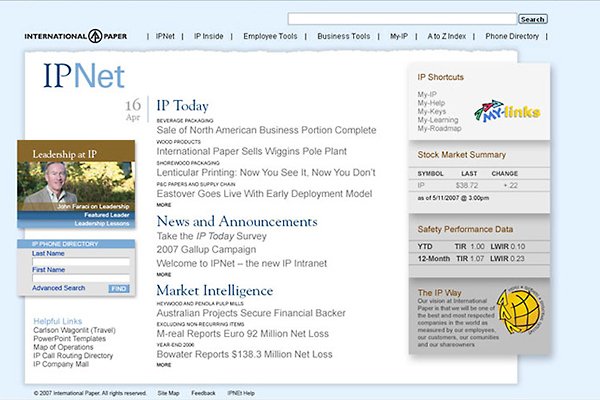 International Paper Intranet