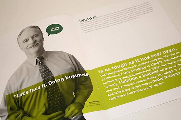 Verso Brochure Spread