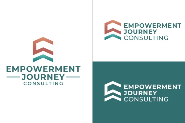 The cornerstone of EJC's brand identity is a logo that embodies the essence of progress and upward mobility. The double chevron symbol signifies growth and advancement, and cleverly integrates the initial "E" and "C", representing both the business name and the founding partners' initials.