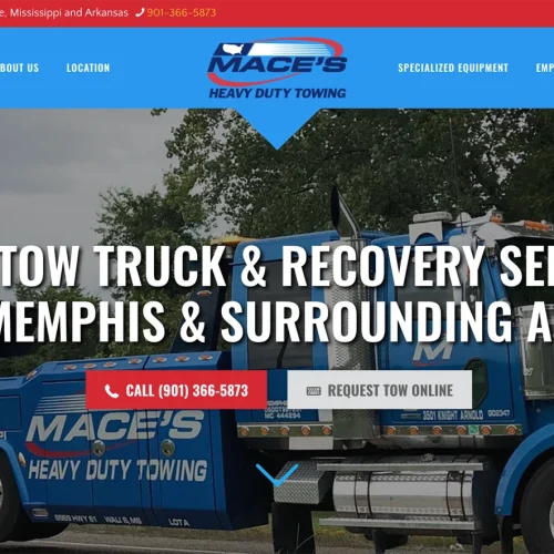 Mace's Website Homepage